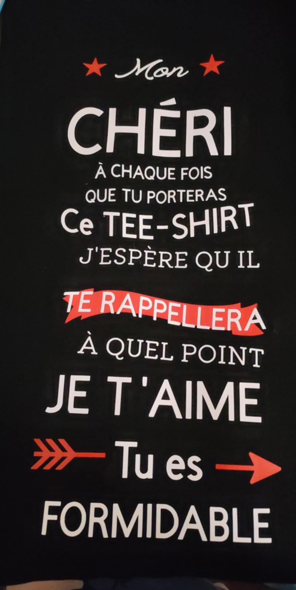 Tee-shirt personnalisé
